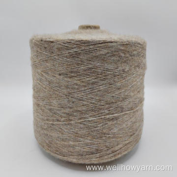 1/9NM 60%POLYESTER 32%ACRYLIC 5%WOOL 3%SPANDEX BRUSH YARN